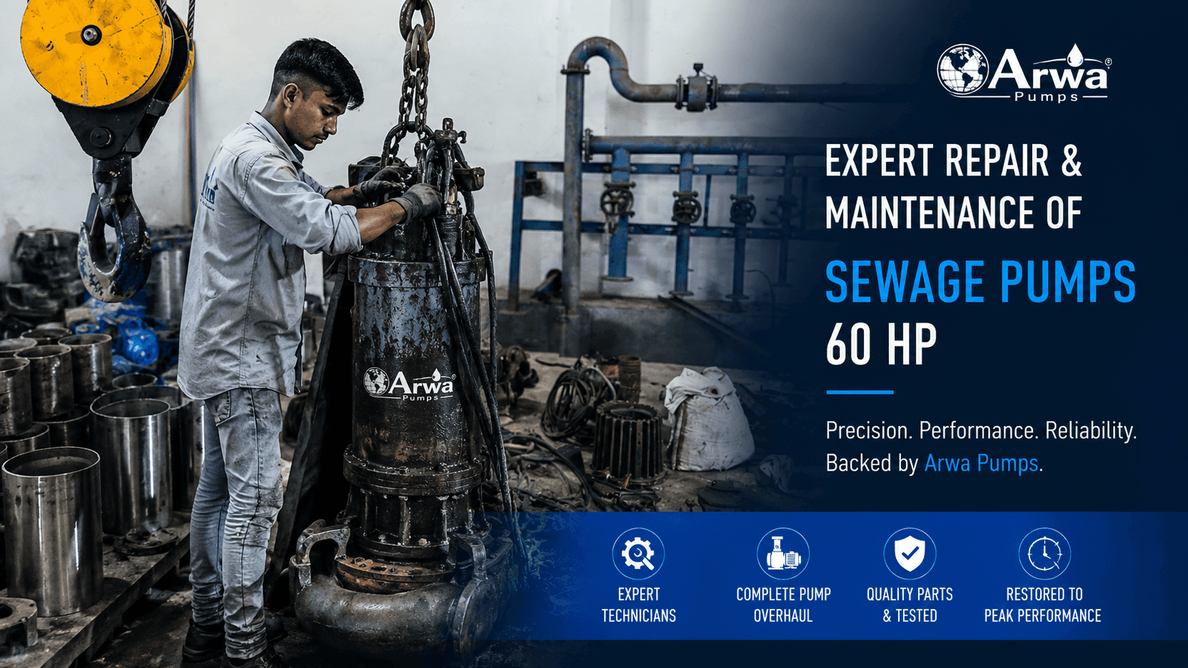 Expert Repair & Maintenance of Sewage Pumps